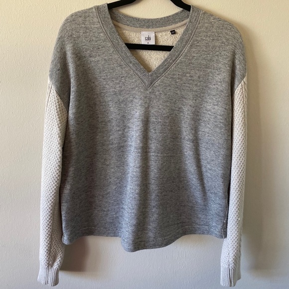 Fusion Cable-knit Sweatshirt - Picture 3 of 4